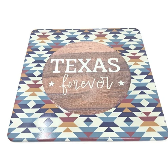 Texas Forever Geometric Outdoor Wall Art NWT - Picture 3 of 5